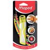 Highlighter roller ball MAPED (France) "Fluo PEP's", YELLOW, 5 mm, blister