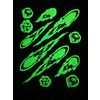 Starry sky / Stickers glowing in the dark "Asteroids and comets"