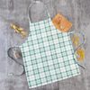 Этель / Apron Eucalyptus (cage) 60x70cm, 100% cotton, twill 190 g / m2