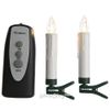 Kaemingk / Garland Velas en el control remoto 10 velas con clips, 13,5 cm, temporizador, IP20