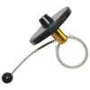 Anti-theft bottle tags, acoustomagnetic, set of 500 pcs., "Bottle Tag", cable 15 cm, 58 KHz, black