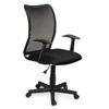 Armchair BRABIX "Spring MG-307", with armrests, black TW