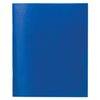 STAFF / Notebook bumvinyl, A4, 96 sheets, staple, offset No. 1, cage, BLUE / 10 pcs.
