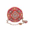 Золотая Хохлома / Round bag "Drum"