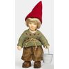 Birgitte Frigast / Porcelain doll Knut, 22 cm