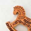Zartoy / Konik rocking chair brown with ornament