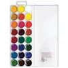Watercolors "Zoo" 24 flowers, honey, without a brush, plastic box