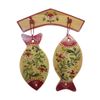 Беломорские узоры / Set of wooden boards "Fish" Onega painting 2 PCs