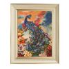 Волшебная мастеркая / Magic trowel / Sequin mosaic "Peacock"
