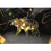 Ленивые Бобры / Lazy Beavers / Mirror Christmas tree toy "Bear"