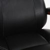 Chaise de bureau BRABIX PREMIUM "Magnum EX-701", bois, cuir recyclé, noir