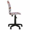 Children's armchair "POLLY GTS" without armrests, gray with a pattern