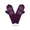 MITTENS for women with beaded embroidery