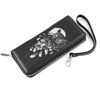 Clutch zipper big "Owl moon" black