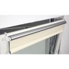 Curtain roll lightproof BRABIX 120x175 cm, cream/silver