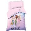 Этель / Bed linen 1.5 joint venture "Style" 143x215 cm, 150x214 cm, 50x70 cm -1 pc, 100% cotton, coarse calico