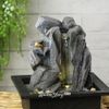 Kaemingk / Table fountain Korfos 24 cm with LED lighting