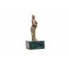 Золотая антилопа / Statuette "Hunter with a gun" on a stone