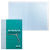 HATBER / Blue scale paper, 8 sheets А3, 295х420 mm, on a staple