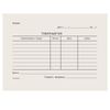 Bookkeeping typographic form "Commodity check", А6, 97х134 mm, GLUE 100 pcs.