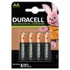 DURACELL / Rechargeable batteries AA (HR06) Ni-Mh, 2500 mAh, SET 4 pcs. in blister