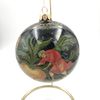 Палех / Christmas ball "Turnip" glass, master Kuzmenko
