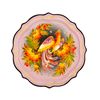 Сувениры из Н.Тагила / Souvenirs from N. Tagil / Tray "Baroque. Firebird", 19 cm