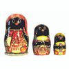 Мастерская подарков / Gift workshop / Matryoshka Penguin - angler, 13 cm.