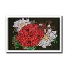 A set of creative mosaic of sequins "ladybug" size 19*27 cm