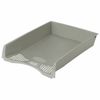 Tray horizontal STAFF paper "Profit", A4 (330х260х60 mm), polypropylene, gray