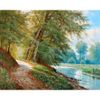 Опт-картина / Pintura por números 40x50 Forest Park