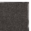 LIMA / LYUBASHA / Entrance pile moisture-dirt-proof mat 40x60 cm, ribbed, thickness 7 mm, black