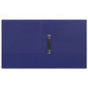 BRAUBERG 2-Ringbinder, Karton / PVC, 35 mm, blau, bis 180 Blatt (Double Life)