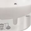 Steam cooker TEFAL VC100630, 900 W, 9 litre volume, mechanical control, 3 tiers, silver