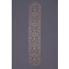 Снежинка / Snowflake / Lace oval track with a pattern of flowers