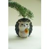 Ярославская майолика / Christmas toy "Hedgehog-kids"