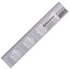 3D ruler, 30 cm, BRAUBERG, surround, rose, Euro slot