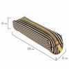 Pencil case-cosmetic bag BRAUBERG, soft, Royal, gold, 19х6х6 cm