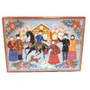 Gorodets painting / Box for documents "Vanya rode on a horse"