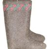 Валенки / Valenki with an embroidery "Rowan pattern"