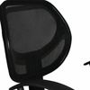 Compact armchair BRABIX "Flip MG-305", fabric TW, black