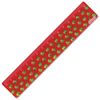 Righello in plastica 15 cm, PIFAGOR "Merry apples", stampa a colori, con bordo ondulato, appendino