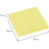 STAFF / Self-adhesive block (stickers), 50x50 mm, 100 sheets, yellow
