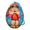 Мастерская подарков / Gift workshop / Easter egg 3 pcs., H / diam 8/6 cm, Kitty with an egg