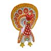 Дымковская глиняная игрушка / Figurine "Painted turkey, large"