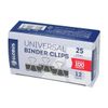 The holders 25 mm, 12 pieces black