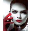 Опт-картина / Painting by numbers 40x50 Girl in red gloves