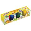 Finger paints INLANDIA SAFARI 4 colors in 35 ml jars, top QUALITY