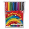 Markers CENTROPEN "Rainbow Kids", 12 colors, washable, ergonomic, ventilated cap