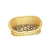 Azimuth / Plank bed Oval with a back for cats and small breeds of dogs No. 3, 600x480 mm